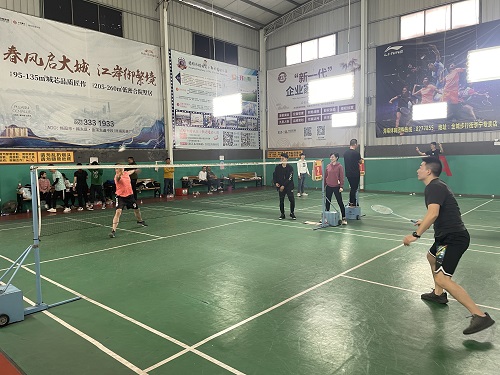 揭陽市聾人協會舉辦羽毛球賽慶祝國際殘疾人日(圖1)