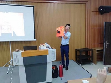 粵東（揭陽）殘疾人集中就業培訓中心舉辦“消防安全知識專題培訓”宣傳講座(圖5)