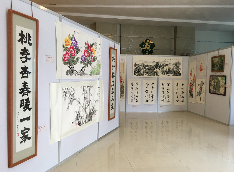 揭陽市殘聯舉辦第二屆殘疾人書畫、手工作品展(圖3)