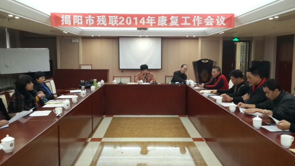 市残联召开全市残疾人康复工作会议(图1)