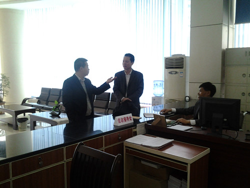 省残联维权部部长江明旭到揭阳指导残疾人维权工作(图1)