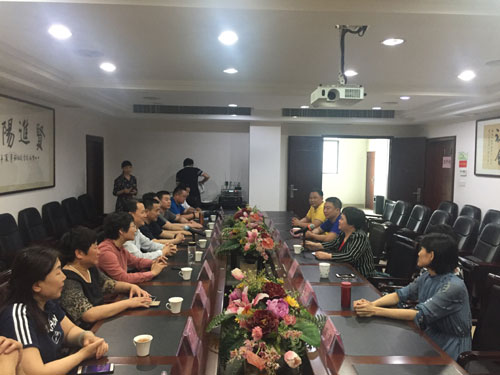 山东省临沂市残联理事长高文凯带队到揭阳市残联考察交流学习(图1)