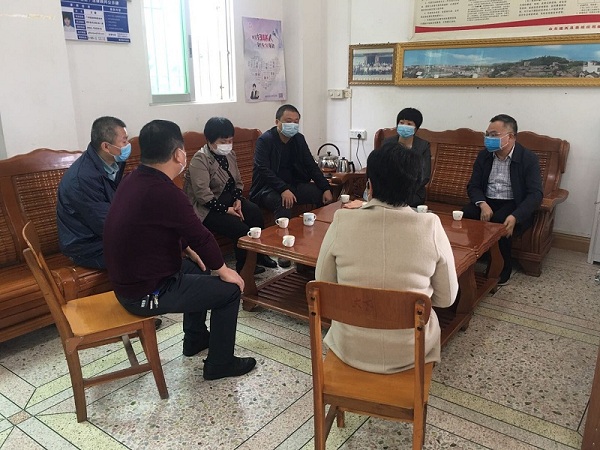 市残联班子成员分别带队到联系挂钩残疾人服务机构、企业、扶贫村检查指导疫情防控和复工复产工作(图1)